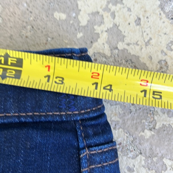 BNWOT Classic straight dark wash tall Gap denim blue jeans - Picture 5 of 14